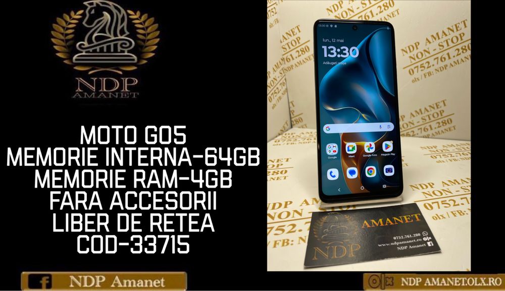 NDP Amanet Braila Moto G05 64gb (33715)