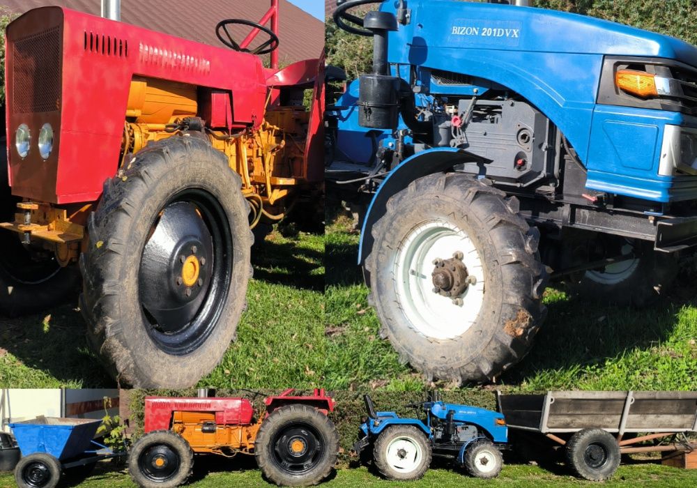 Tractoare și utilaje.