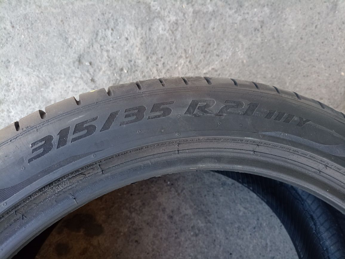 2 anvelope RunFlat de vara Pirelli 315/35 R21 dot 4319
