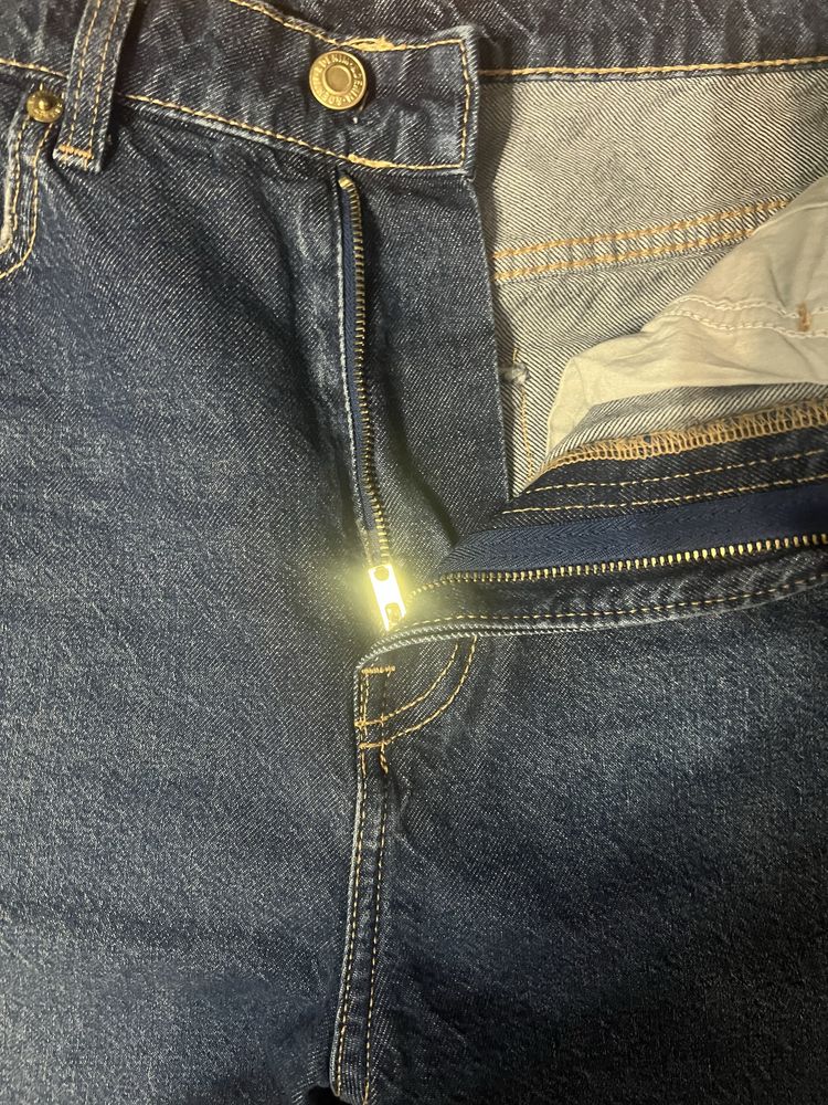 H&m Denim jorts, 36, dark blue