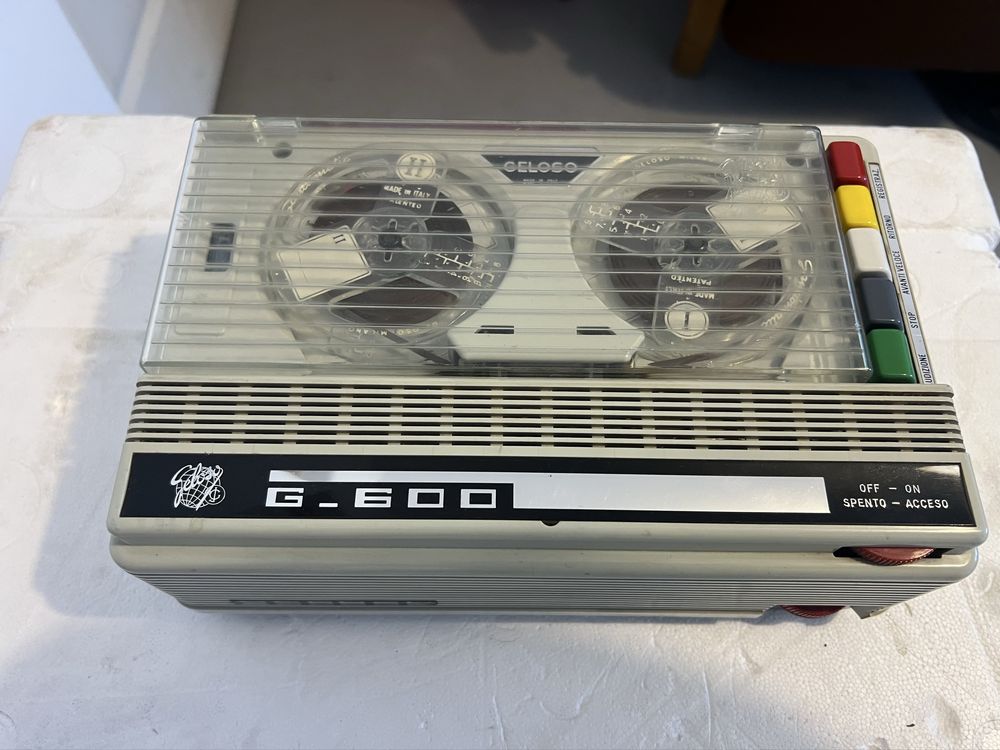 Magnetofon Geloso G600 Vintage anii 60 Milano