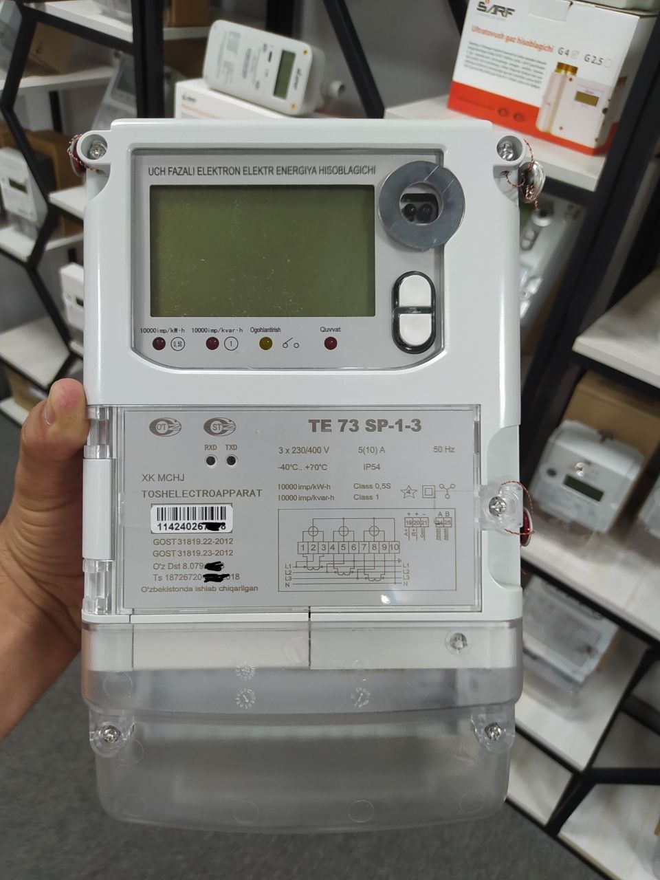 elektr hisoblagichlar