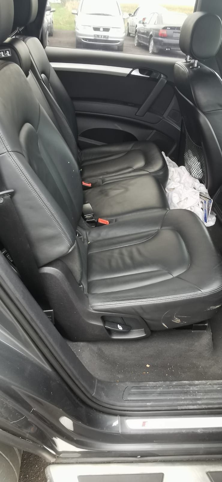 Interior Audi Q7 s line de fabrica piele neagra