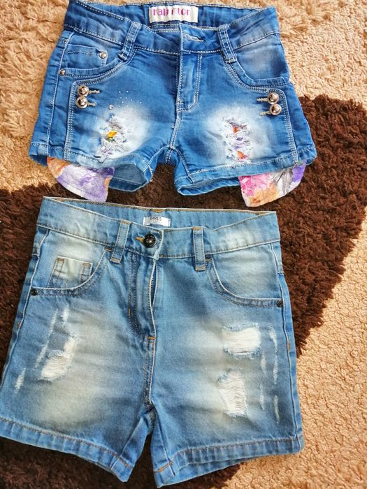 Cămașă și pantaloni scurți fetite