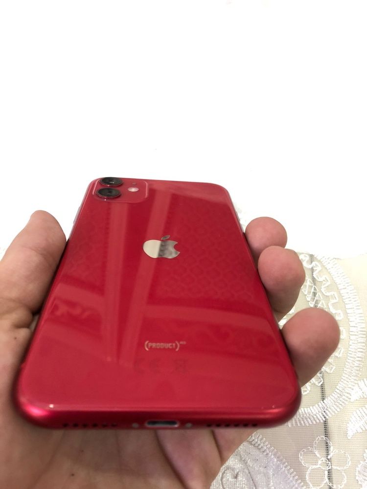 Iphone 11 red айфон красный емкость 90