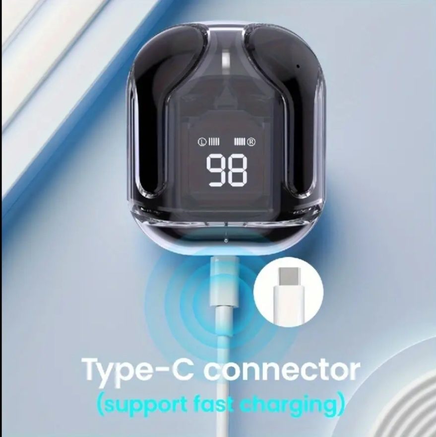 Căști wireless bluetooth 5.3 touch control