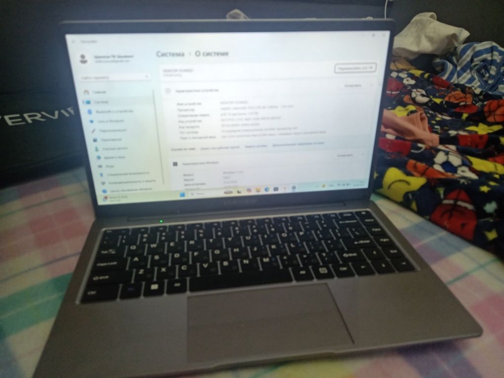 Ноутбук yerview для работы и учёбы