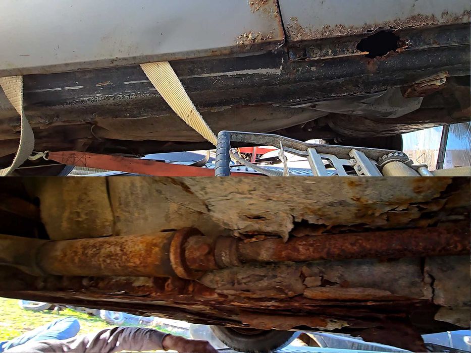 Oltcit 11R istoric 1983 pentru piese sau proiect, radiat, multa rugina