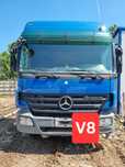 Mercedes Actros motor V8 transport bustean lemn forestier schimb