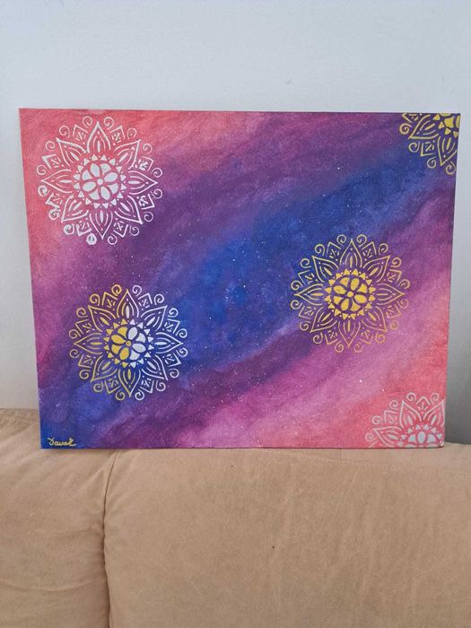 tablou acrilice univers interior