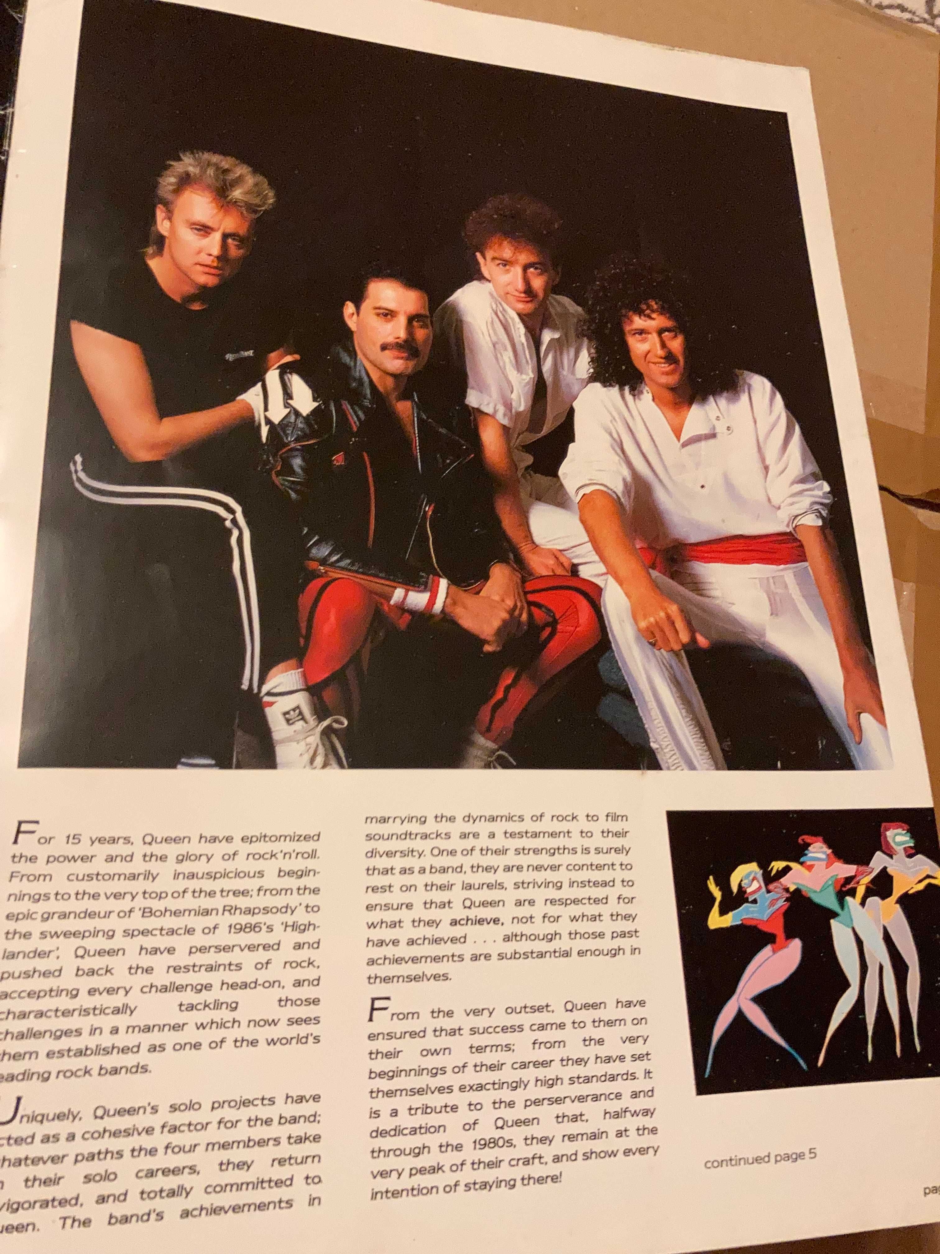 Queen A Kind of Magic Tour Program