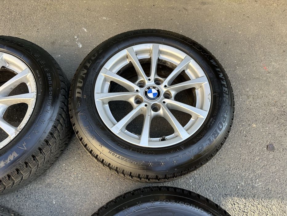 Jante originale bmw seria 3 f30 f31 cu anvelope de iarna 205/60/16