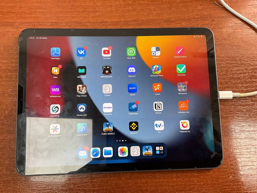 Ipad air 3 в хорошем состоянии