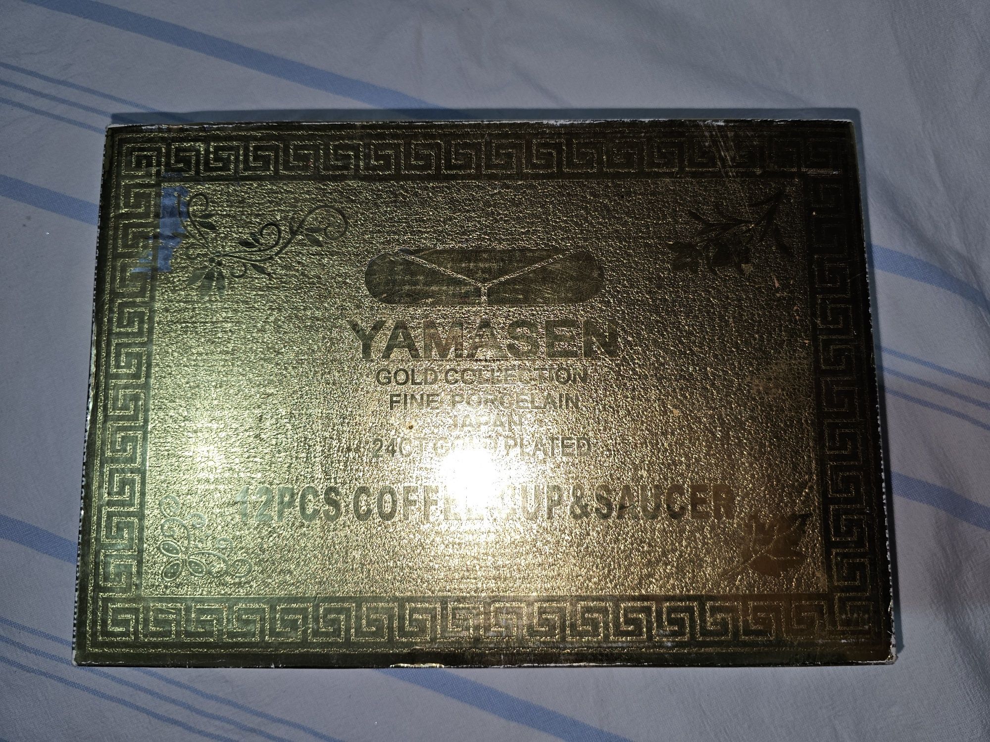 Подарочный набор посуды Yamasen 24K Gold Collection 
Fine Porcelain