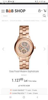 Ceas Fossil automatic