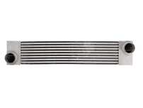 Intercooler BMW Seria 5 E60/E61, 03.2007-03.2010, motor 3.0 d 210kw, Seria 5 E60/E61, 08.2004-02.2007, 535d motor 3.0 d 200kw, diesel, cutie automata, cu AC, aluminiu brazat, 543x127x105 mm, SRLine,