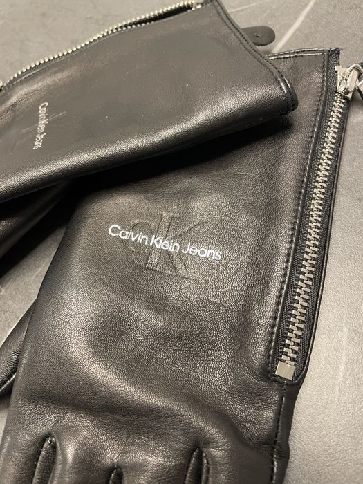 Mănuși Calvin Klein piele