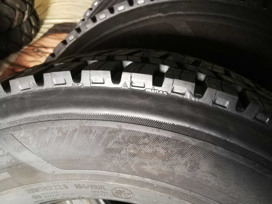 Нови гуми регенерат Midas за камиони 315/70R22.5 M+S 3PMFS