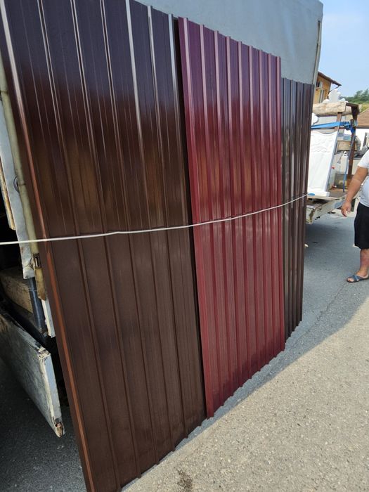 Tabla cutata Zincata și colorata prețuri de producator