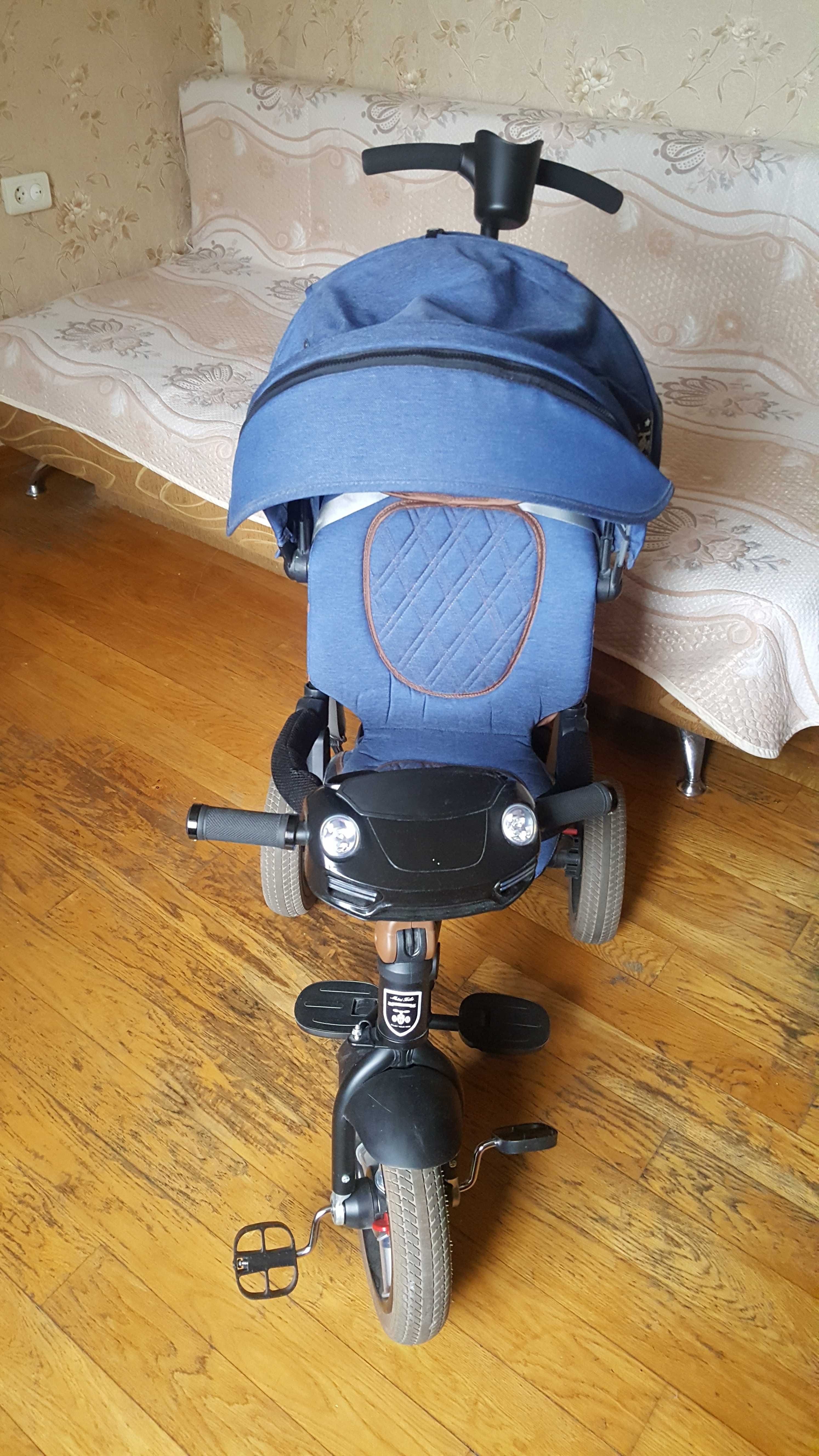 Детский велосипед Mini Trike Transformer T400/2019 Beige Jeans