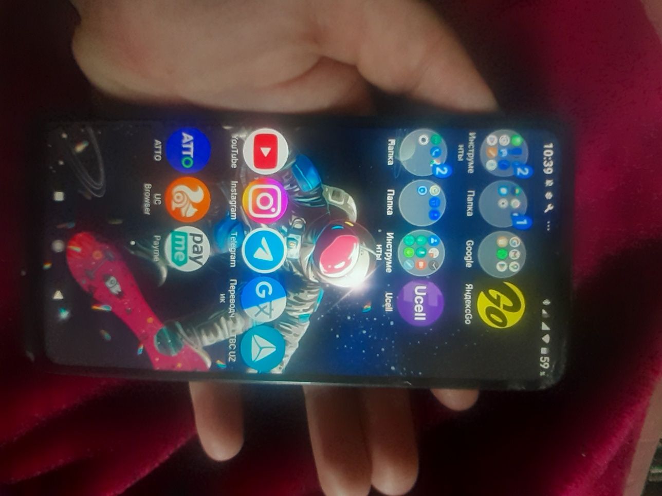 Redmi 7 obmenga yaxshiro tel bosa ustiga daplata klaman