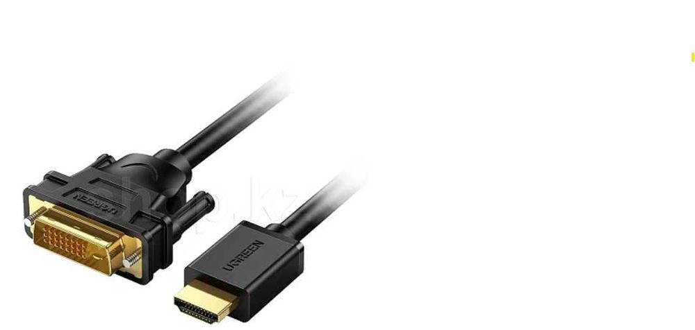 Шнур HDMI - DVI-D, 1.5м, Gold, с фильтрами