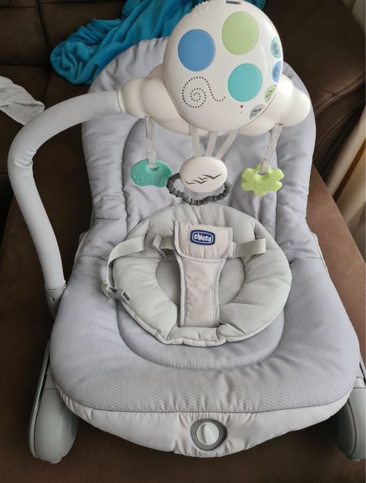 Шезлонг за бебе Chicco+ преносима активна гимнастика