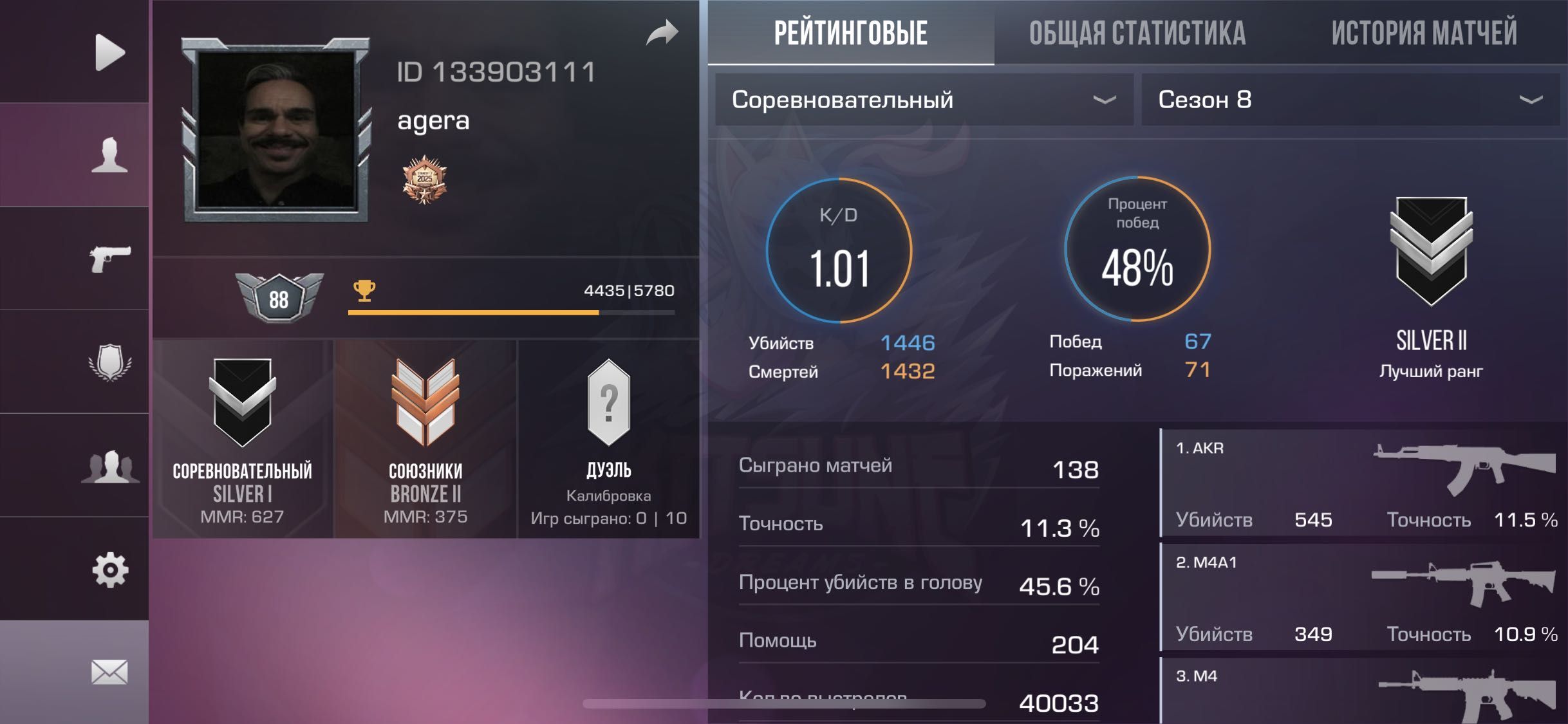 Продаю аккаунт стандофф