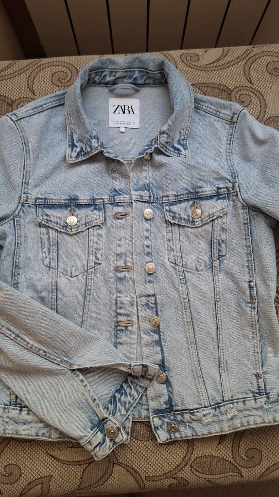 Дамско дънково яке Zara