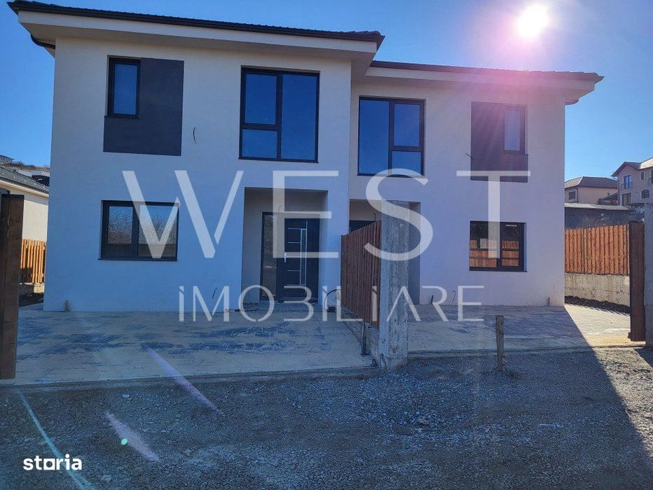 Duplex P+E, 120mp! Teren 400mp! Semifinisat! Loc. Dezmir!