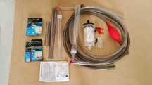 Aspirator cu sifon + accesorii extra pentru acvarii