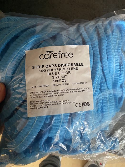 Punga cu plasa de par medicala 100bucati