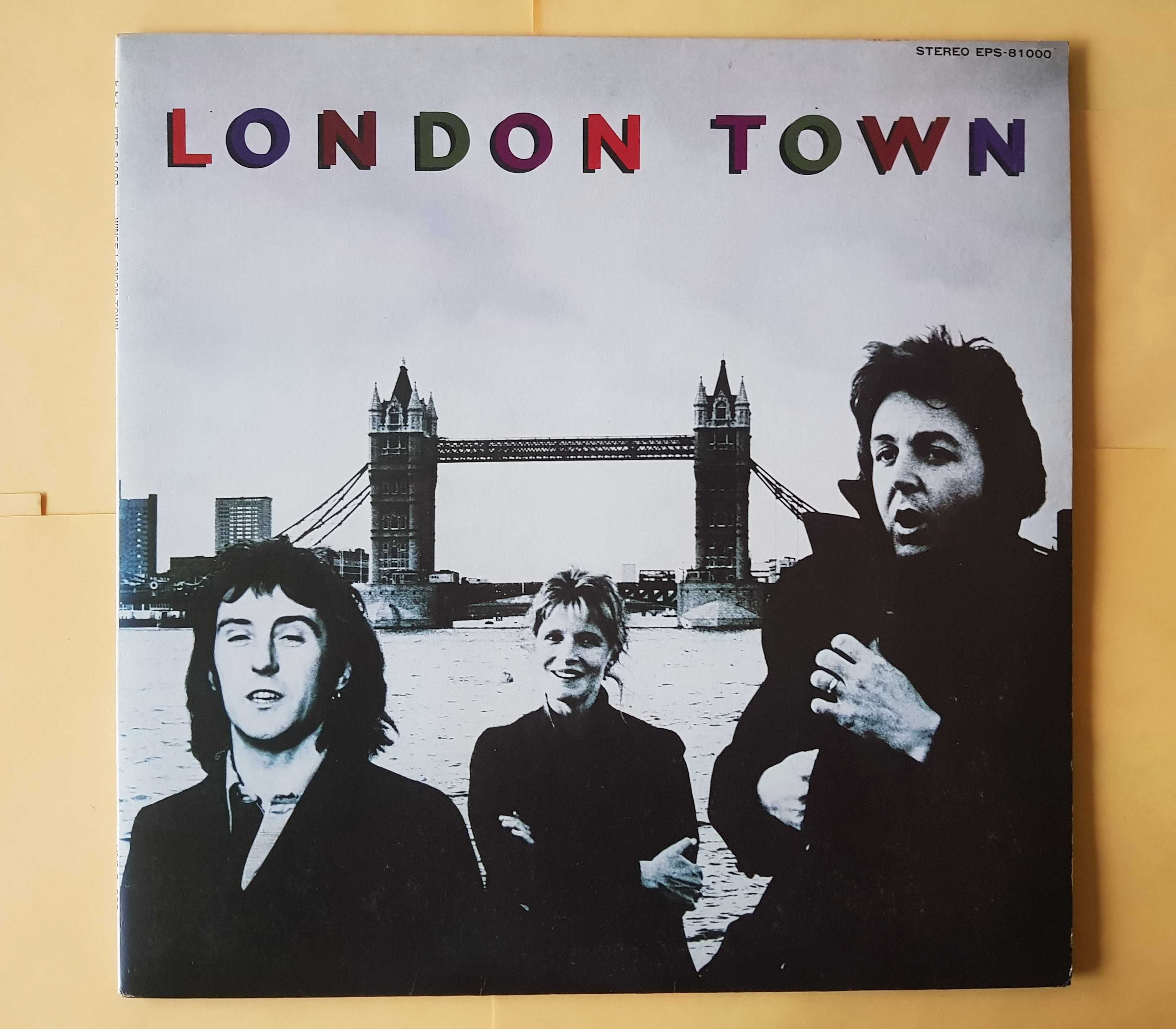 Виниловая пластинка Wings – London Town (Japan, 1978)