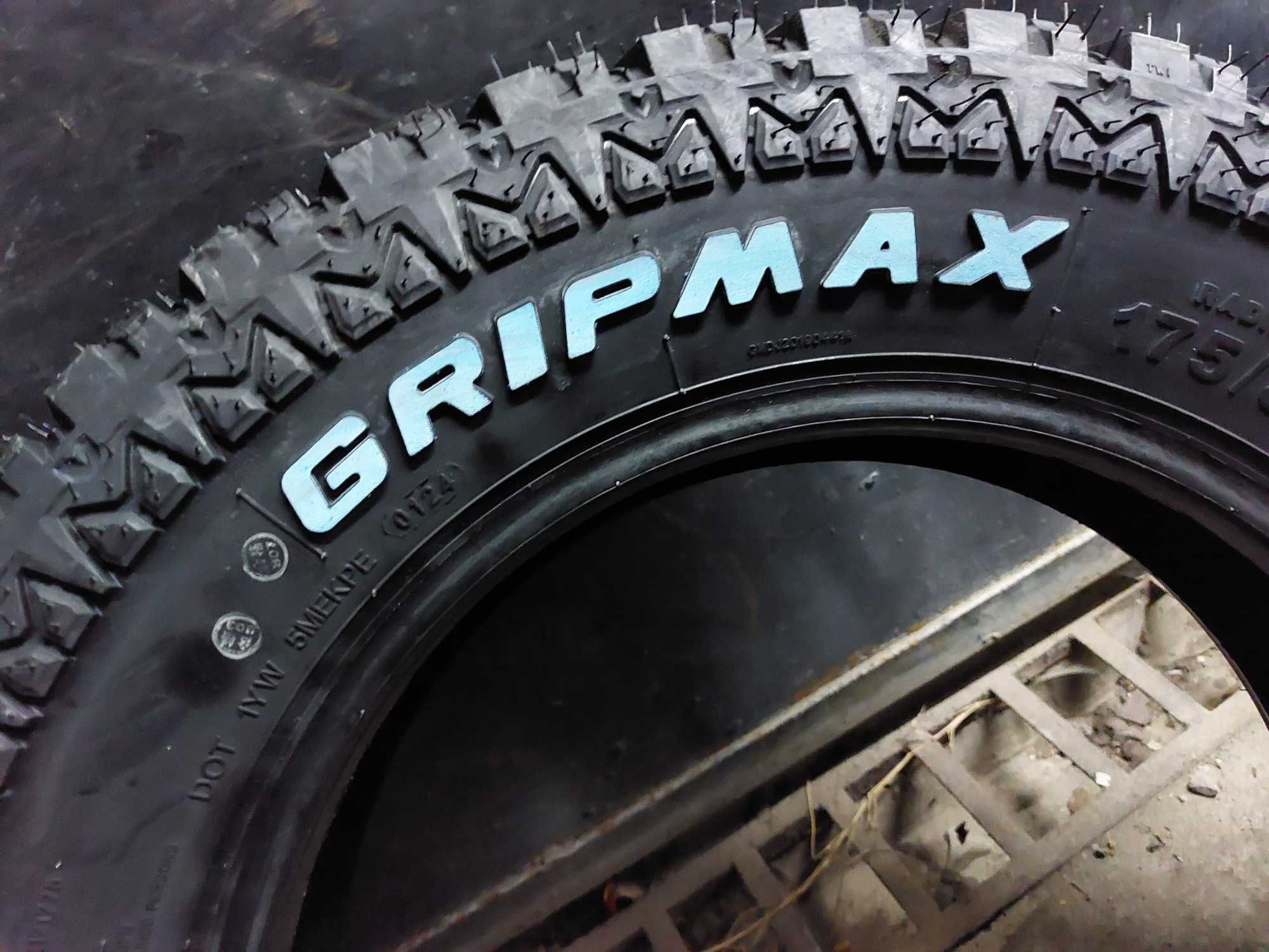 НОВИ гуми за кал GRIPMAX 175/80/16 91Q DOT 0424