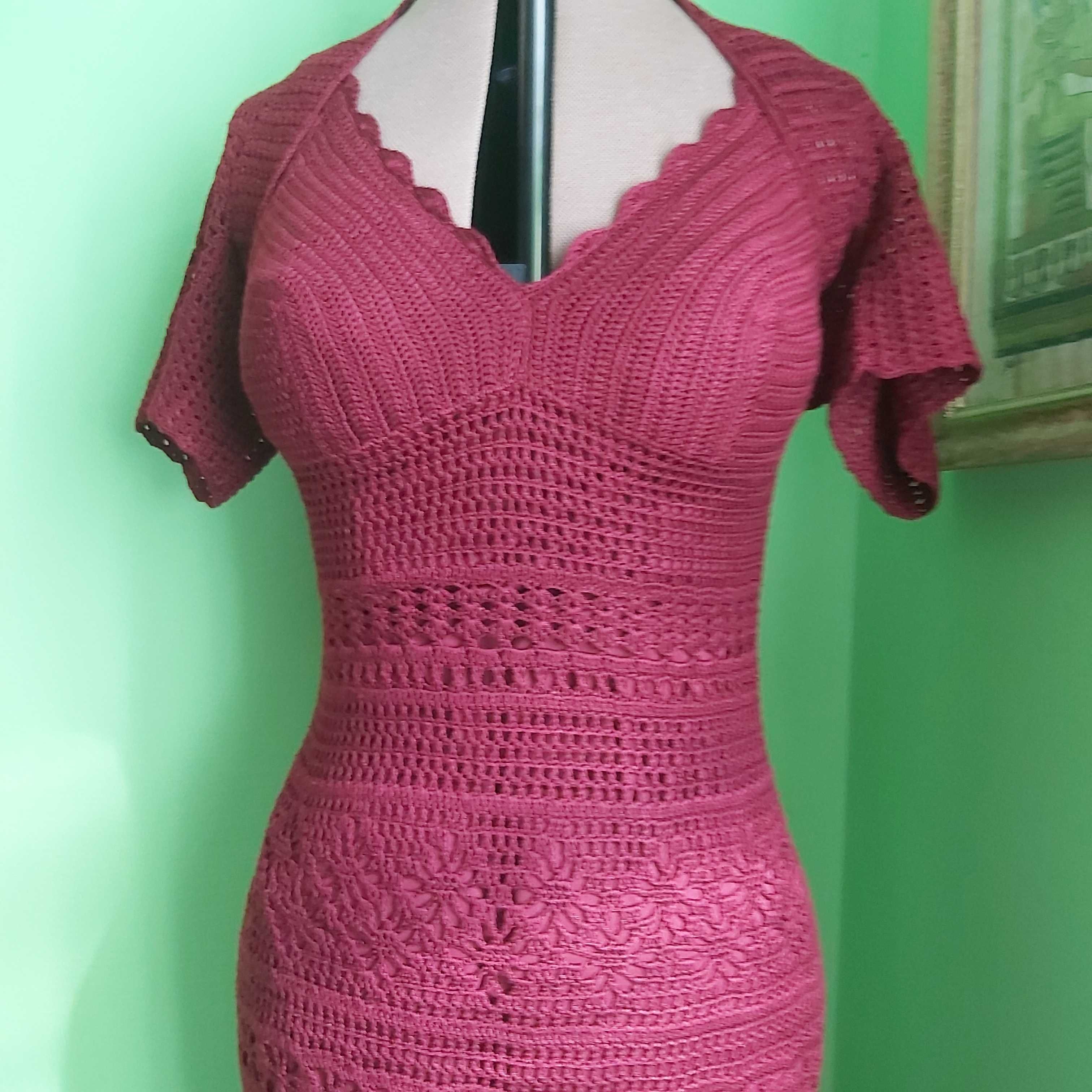 Rochie crosetata