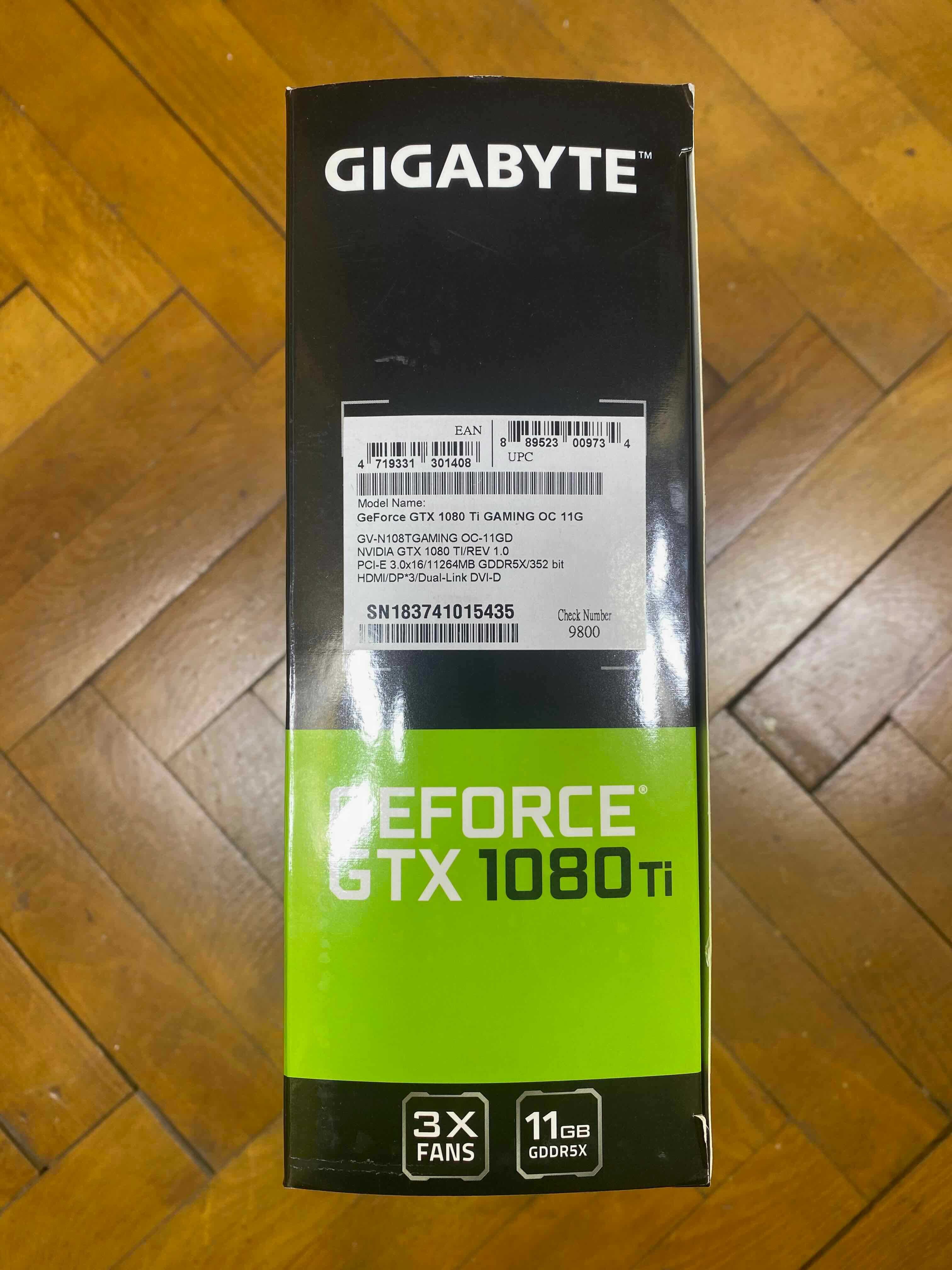 Placa video GIGABYTE GeForce GTX 1080 Ti OC