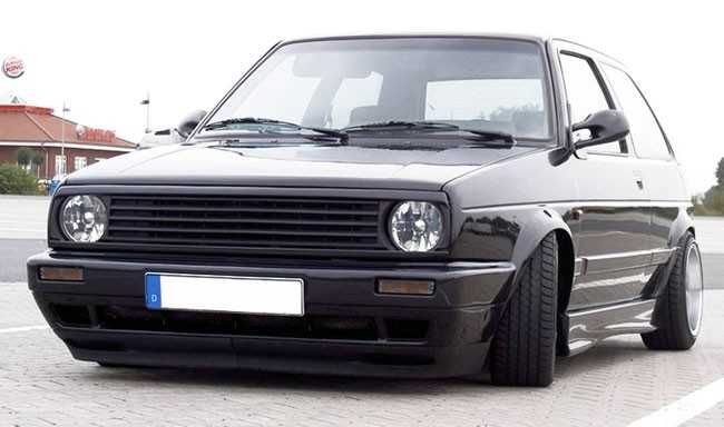Добавка лип за предна широка броня VW GOLF 2 GTI G60