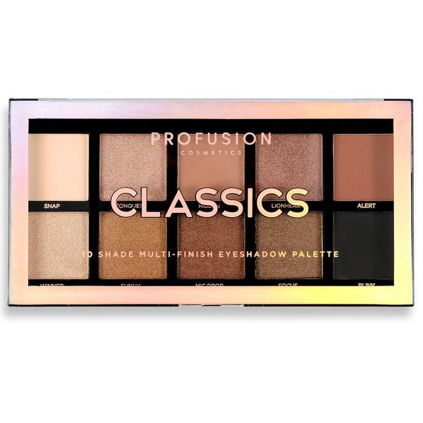 палитра за очи Profusion Classics 10 Shade Multi-Finish