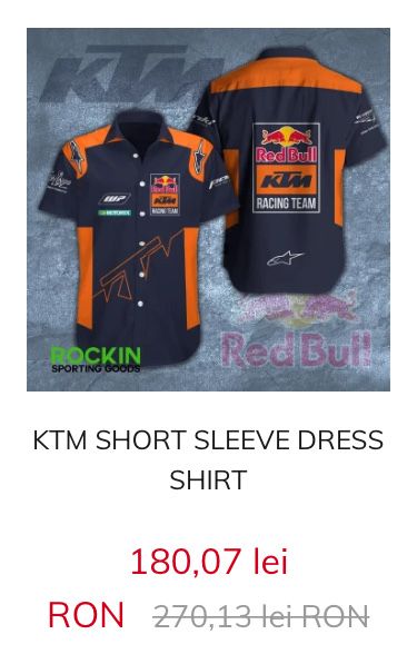 Tricou KTM enduro