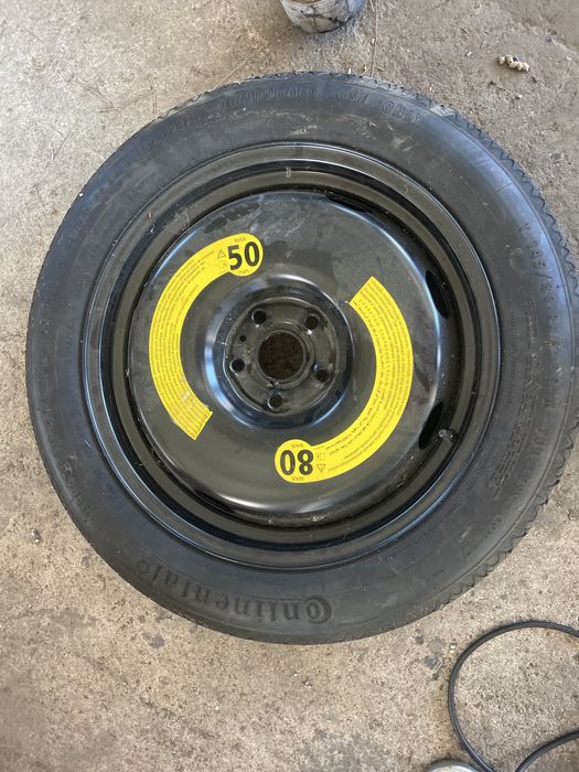 Roata janta rezerva slim cric cheie vw golf 6 7 passat tiguan r18