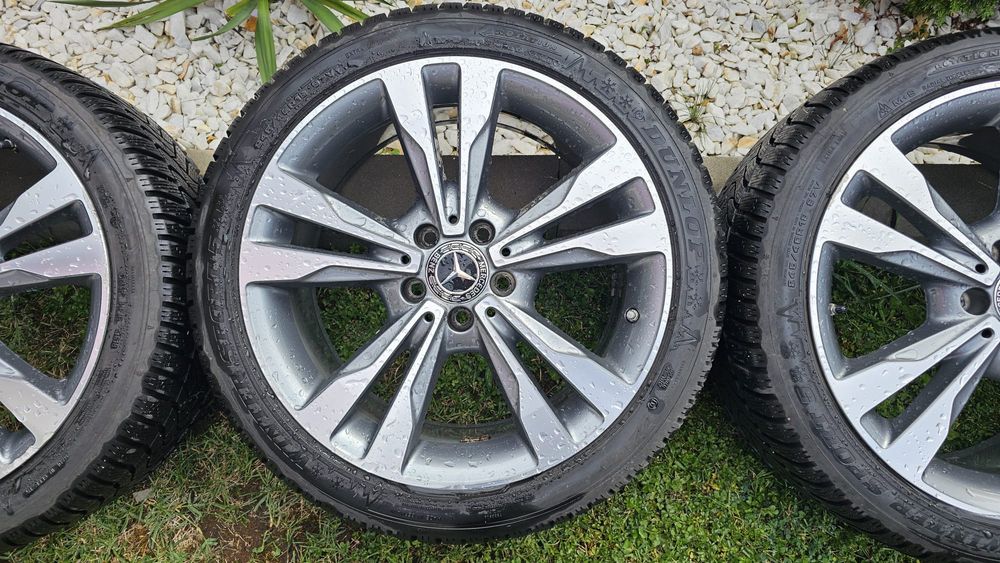 Roti Jante 18 Originale Mercedes plus anvelope noi De Iarnă
