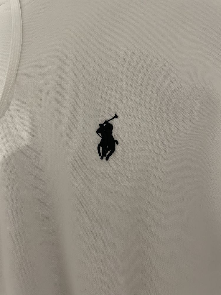 hanorac polo ralph lauren alb