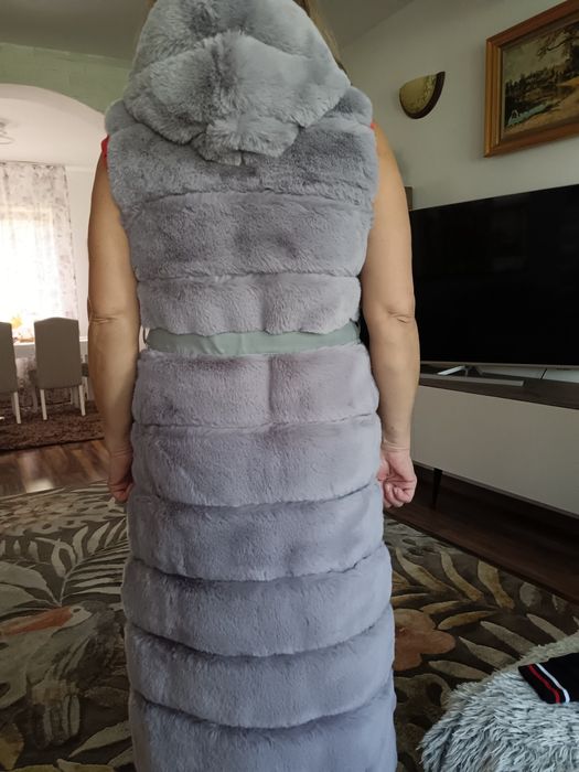 Vesta Lunga blana ecological, gluga