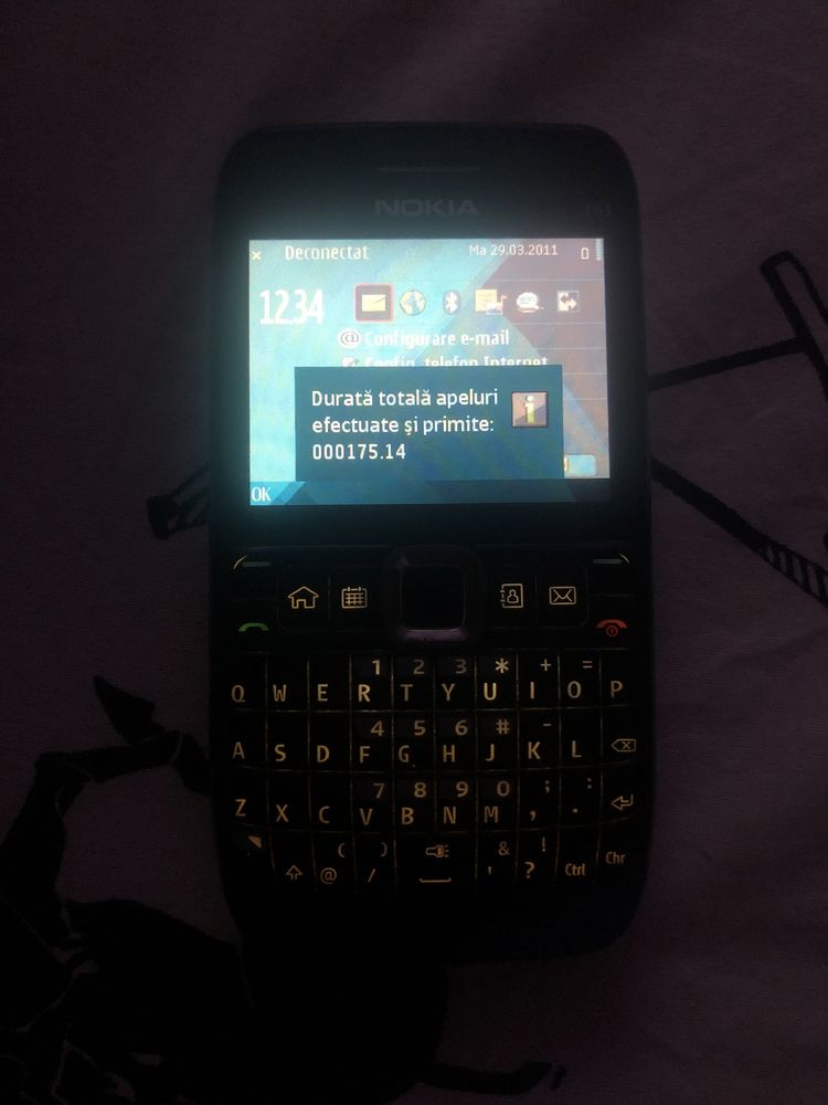 Nokia E63 necodat