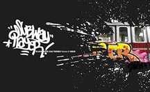 Carte Subway player Mser graffiti