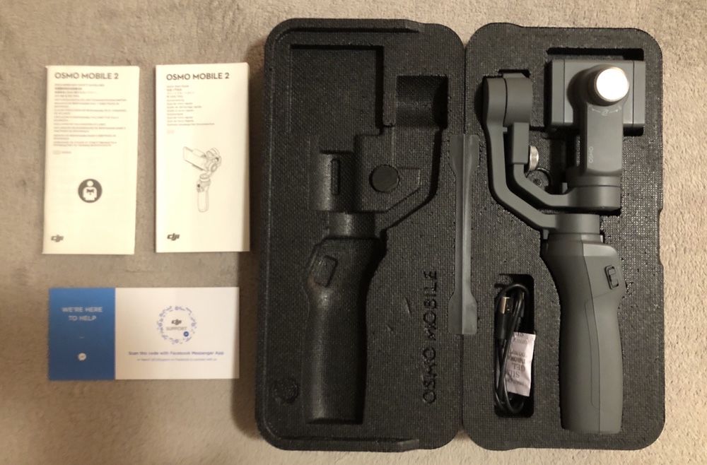Stabilizator smartphone Osmo Mobile 2, gri (NOU)