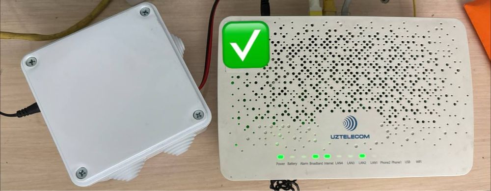 Ups Wifi gpon routerlar va ip ptz kamelarlar uchun 12v