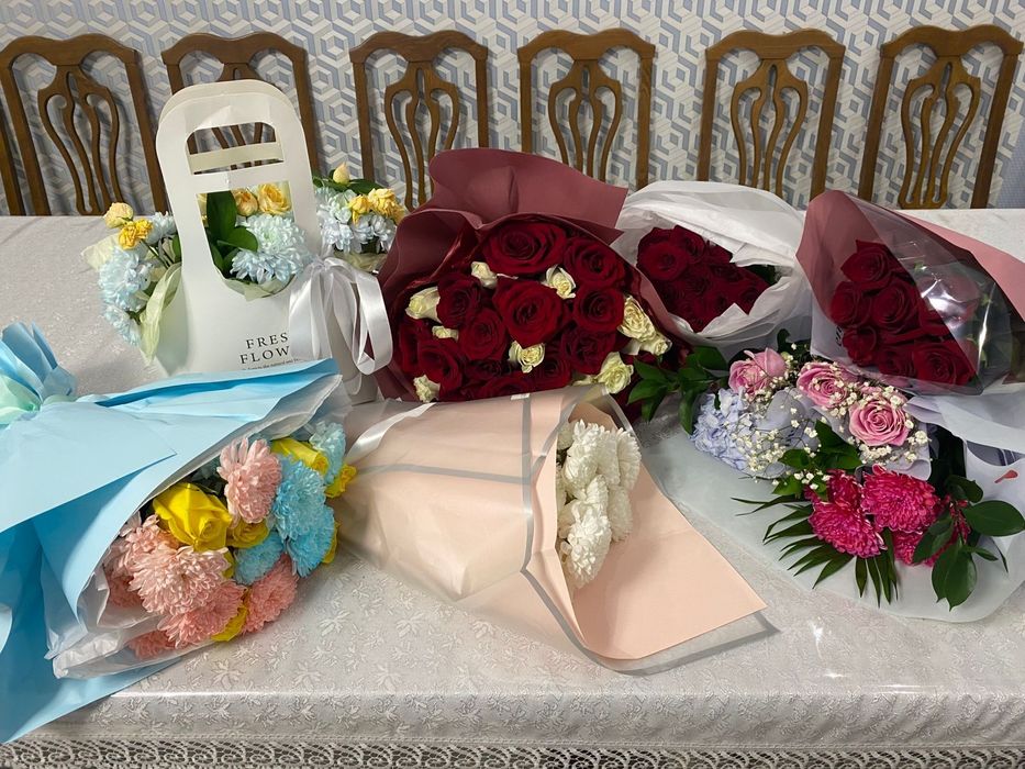 Свежие цветы за низкую цену