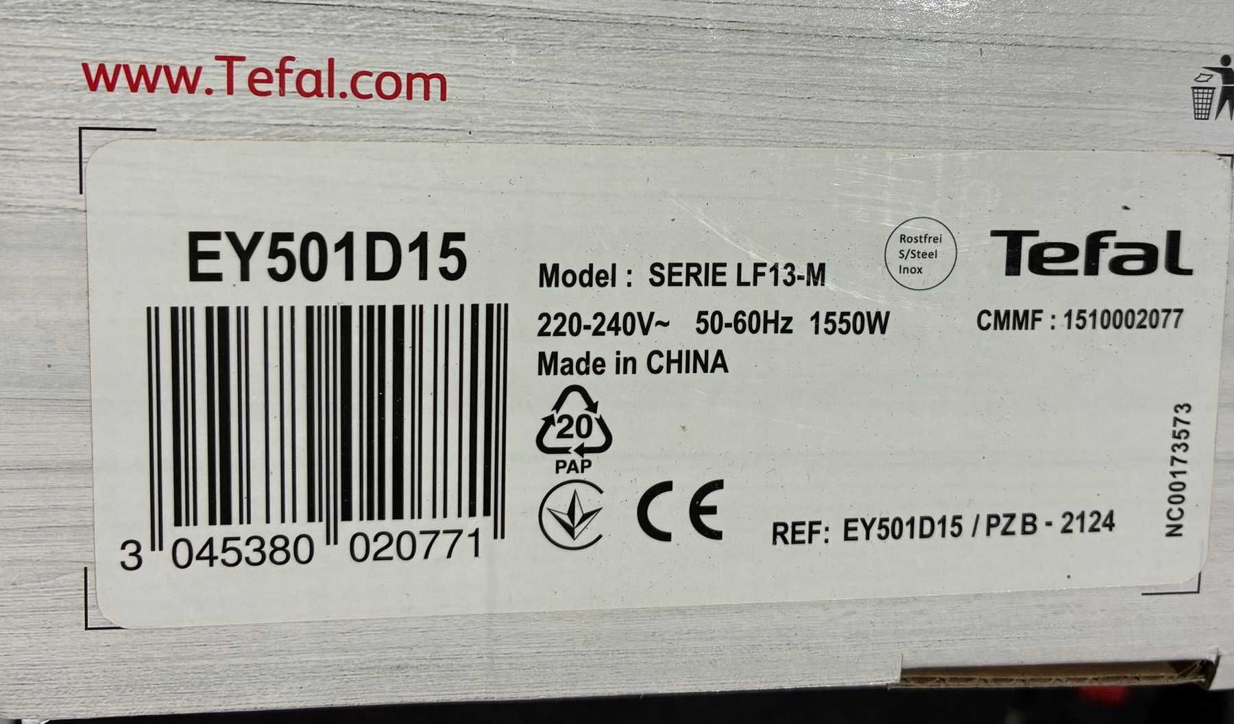 Уред за здравословно готвене Tefal Easy Fry & Grill EY501