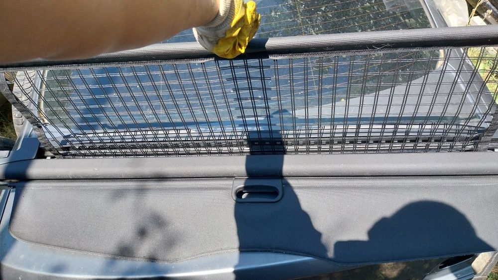 Черна Щора за багажник с кучкарник за Бмв 5 серия Е61/Bmw Е61 LCI Face